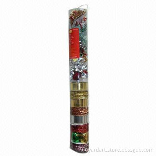 Christmas Ribbon Accessories in Acetate Box